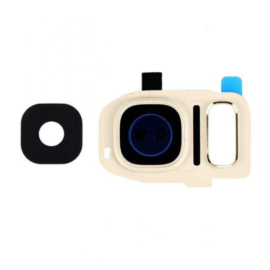 Samsung Galaxy S7 Edge G935 Kamera Lensi Kamera Camı - Gold