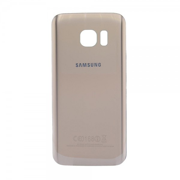 Samsung Galaxy S7 G930 Arka Kapak Batarya Pil Kapağı - Gold…