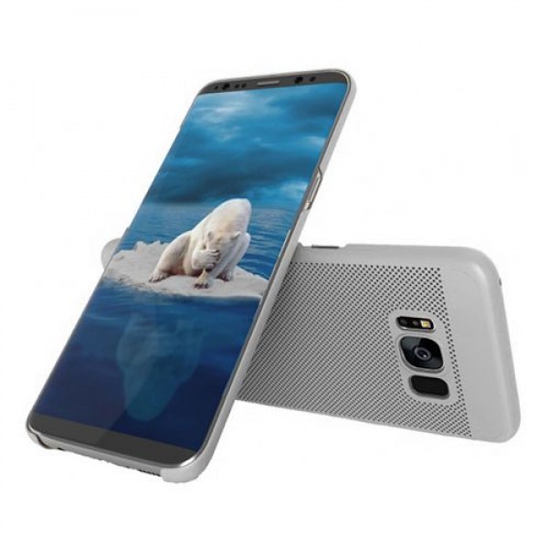 Samsung Galaxy S8 (G950) Loopee Point Sert Arka Kapak Gri