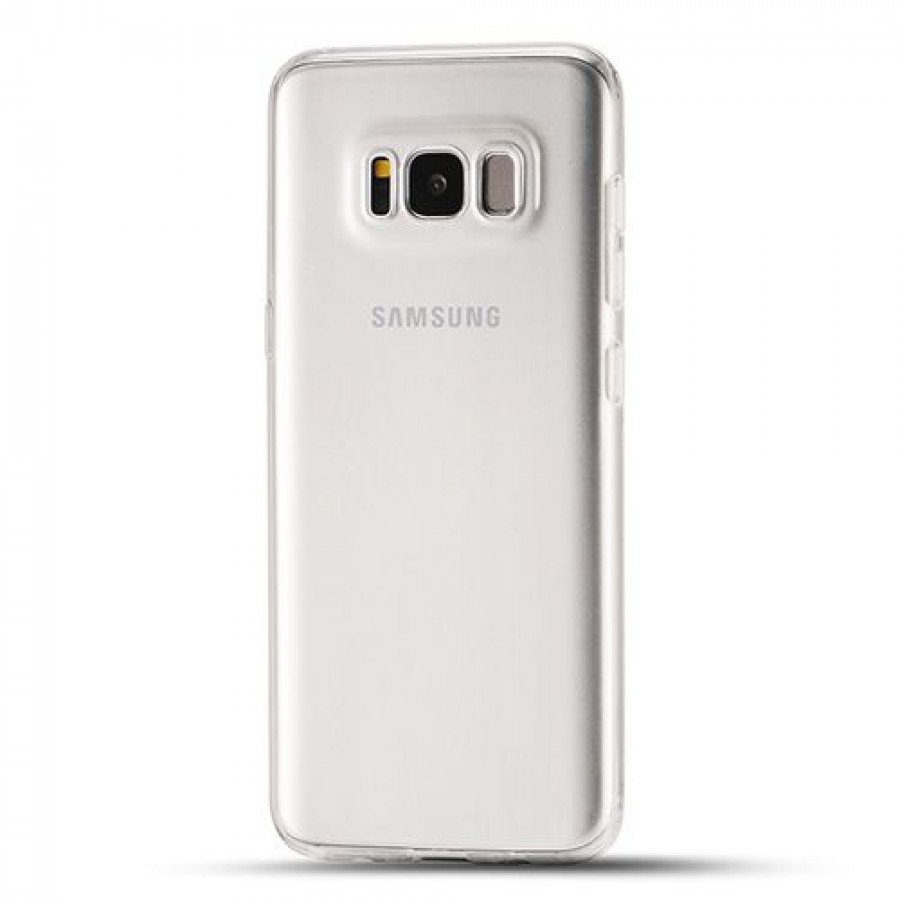 Samsung Galaxy S8 Kılıf Soft Silikon Şeffaf Arka Kapak