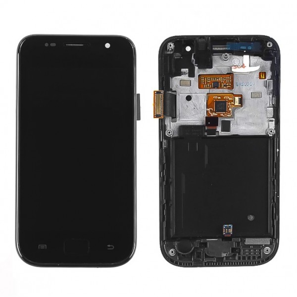 Samsung Galaxy SL I9003 LCD Ekran Dokunmatik Çıtalı Orj Siyah…