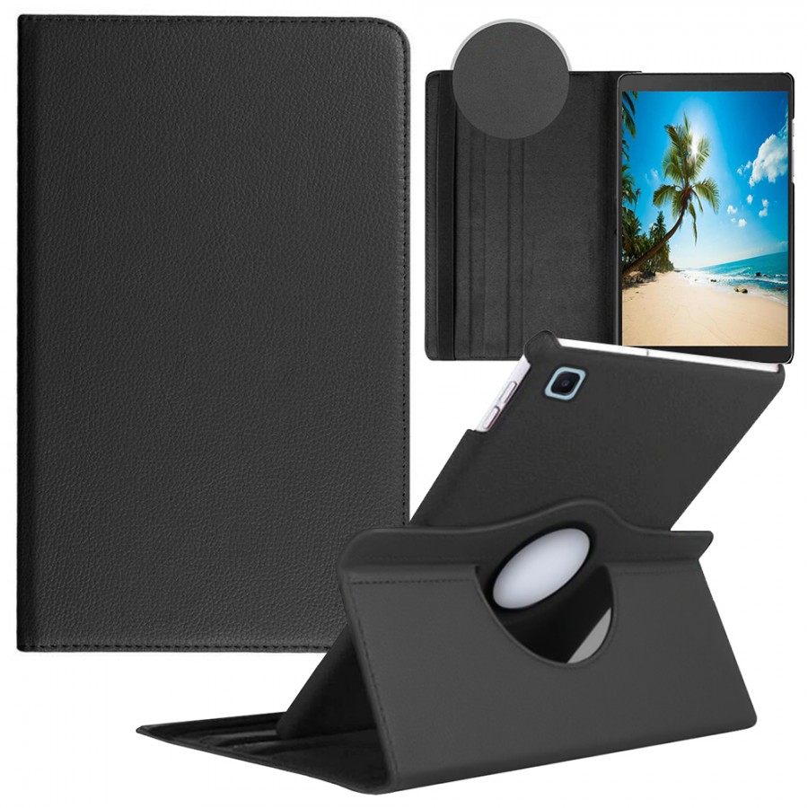 Samsung Galaxy Tab A7 T500/T505/T507 Kılıf Elite 360 Derece Döner Standlı