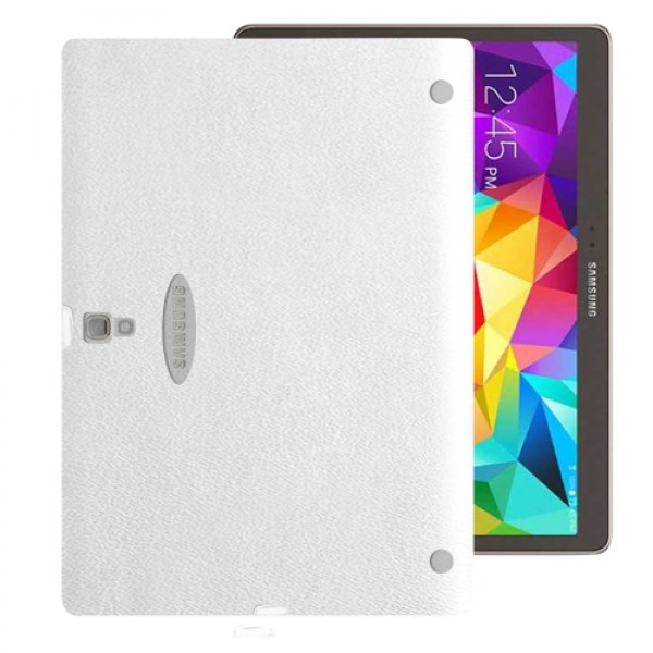 Samsung Galaxy Tab S T800 10.5" Kılıf Deri Dokulu Silikon Arka …