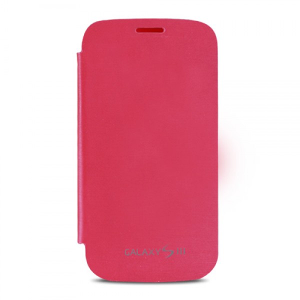 Samsung I9300 Galaxy S3 Flip Cover Kılıf Pembe…