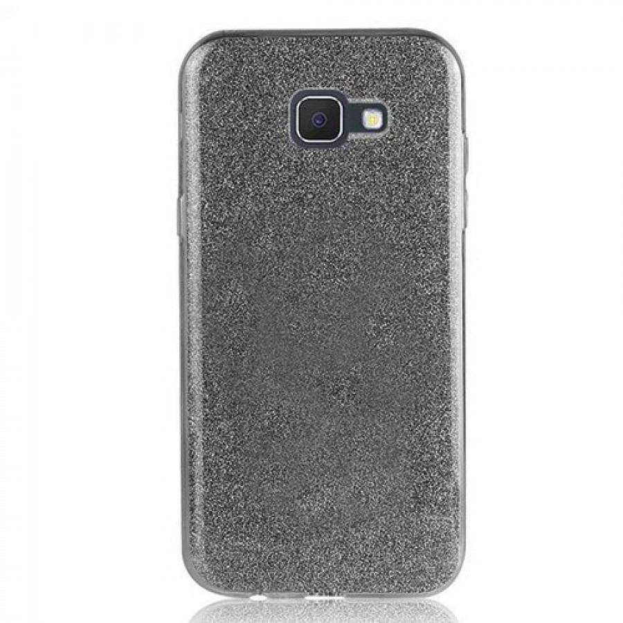 Samsung J7 Prime (G610-G611) 3in1 Simli Silikon Arka Kapak Siyah