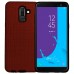 FitCase Samsung Galaxy J8 (J810) Kılıf New YouYou Arka Kapak Bordo