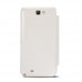 Samsung N7100 Galaxy Note 2 Flip Cover Kılıf Beyaz