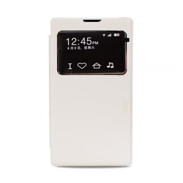 Samsung N7100 Note 2 Yan Kapaklı Tiger Pad Kılıf Beyaz…