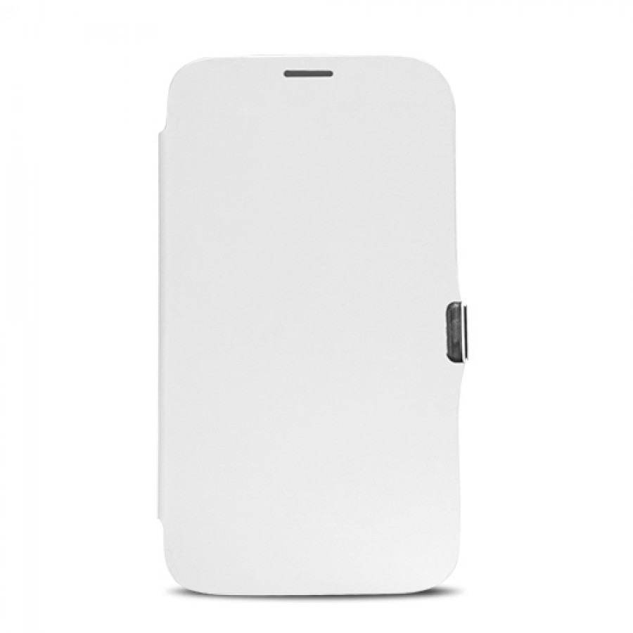 Samsung N9000 Note 3 Mıknatıslı Flip Case Kılıf Beyaz