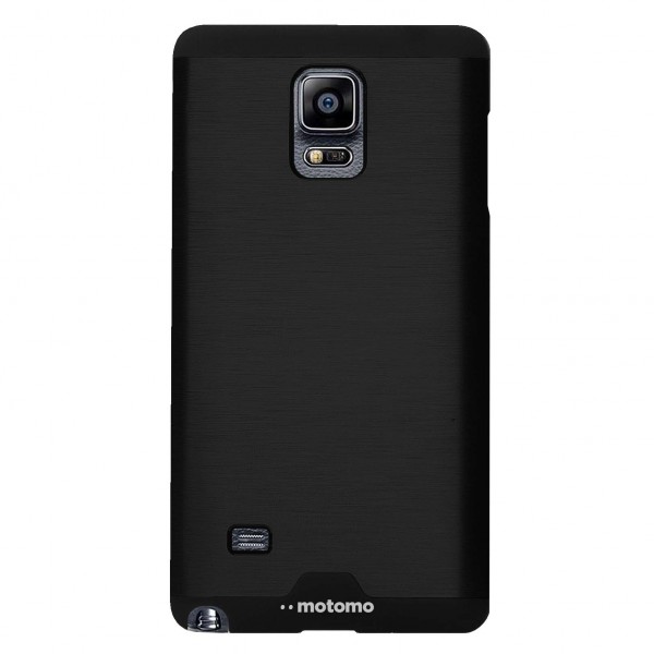 Samsung Note 4 N910 Metal Arka Kapak Motomo Siyah…