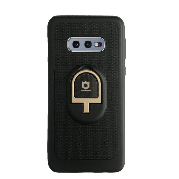 Samsung S10E (G970) iFace Yüzük Tutuculu Arka Kapak Halka-Gold…