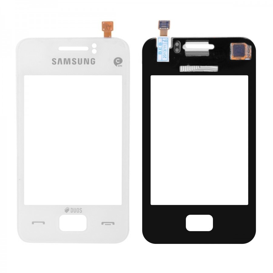 Samsung S5220 Star 3 Dokunmatik Ön Cam Orj - Beyaz
