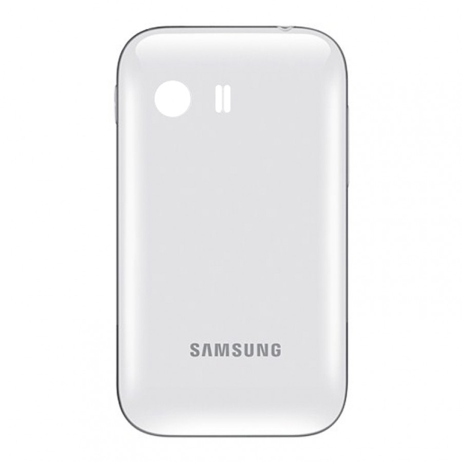 Samsung S5360 Galaxy Y Young Arka Kapak Batarya Pil Kapağı - Beyaz Samsung S5360 Galaxy Y Young Arka Kapak Batarya Pil Kapağı - Beyaz