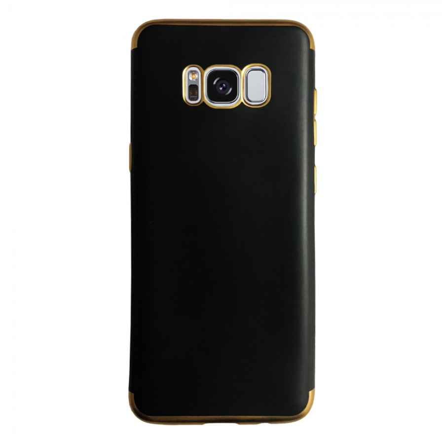 Samsung S8 Plus (G955) Premium Bright Arka Kapak Gold