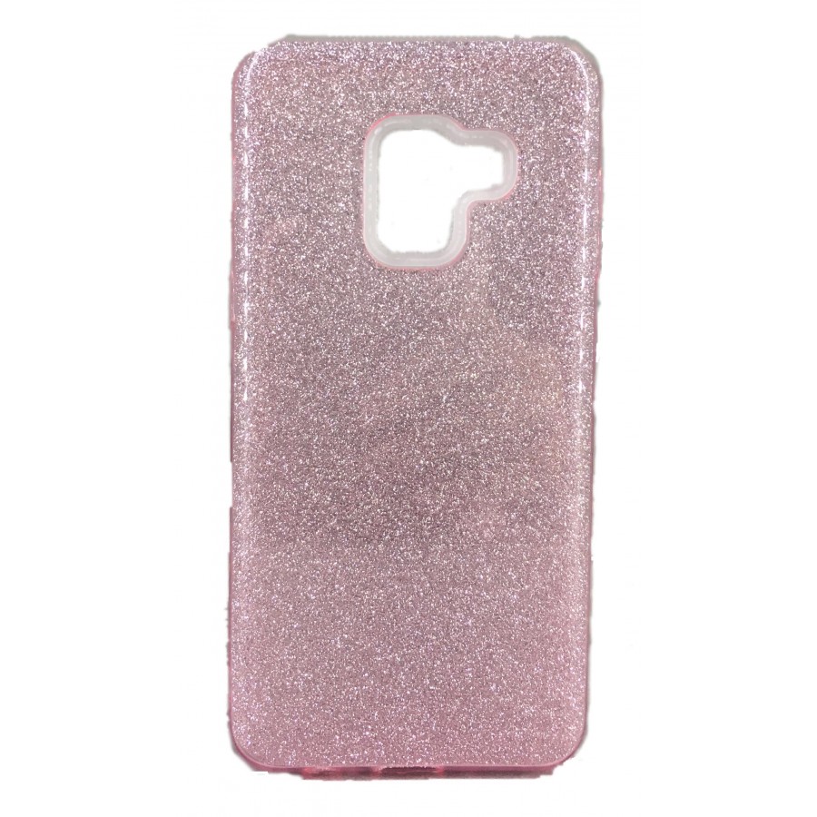 Samsung S9 (G960) 3in1 Simli Silikon Arka Kapak Pembe