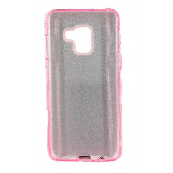 Samsung S9 Plus (G965) 3in1 Simli Silikon Arka Kapak Pembe…