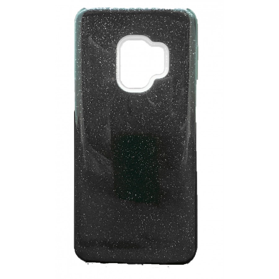 Samsung S9 Plus (G965) 3in1 Simli Silikon Arka Kapak Siyah