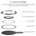 Shaza iPhone 14 Pro / iPhone 14 Pro Max Safir Kamera Lens Koruyucu 3lü Set