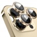 Shaza iPhone 14 Pro / iPhone 14 Pro Max Safir Kamera Lens Koruyucu 3lü Set