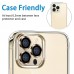 Shaza iPhone 14 Pro / iPhone 14 Pro Max Safir Kamera Lens Koruyucu 3lü Set