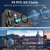 Shaza iPhone 14 Pro / iPhone 14 Pro Max Safir Kamera Lens Koruyucu 3lü Set