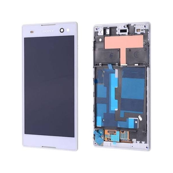 Sony Xperia C3 D2533 LCD Ekran Dokunmatik Çıtalı - Beyaz…