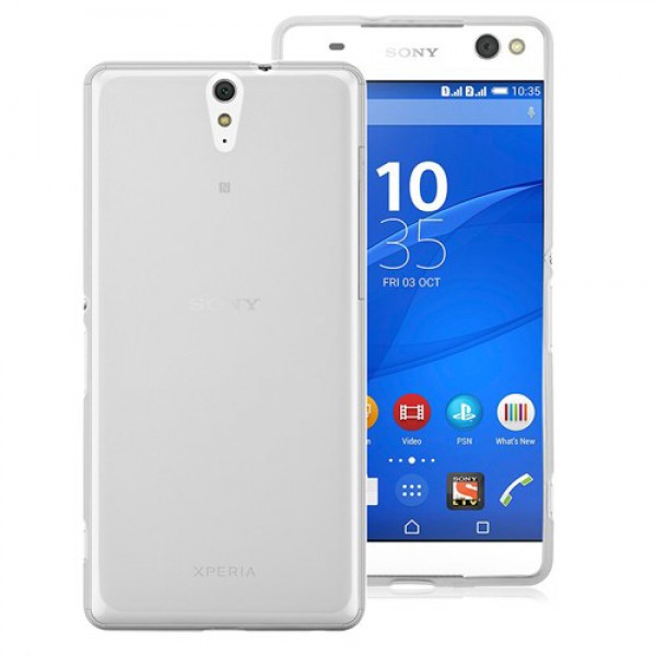 Sony Xperia C5 Ultra Kılıf Soft Silikon Şeffaf Arka Kapak…