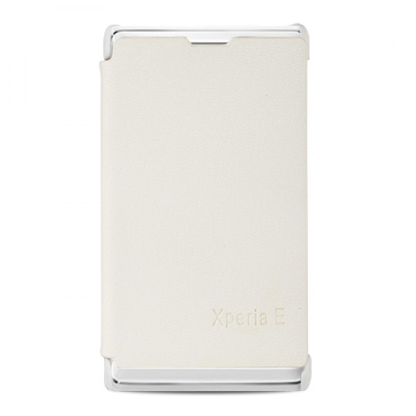 Sony Xperıa E C1505 Flip Case Kılıf Beyaz…