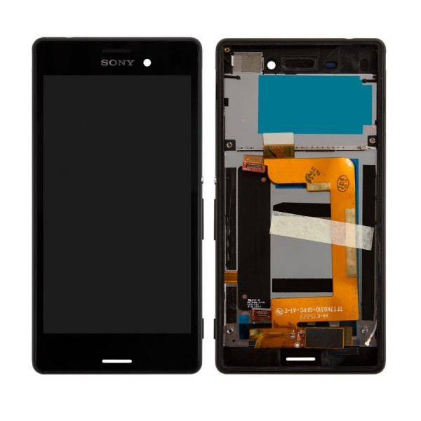 Sony Xperia M4 Aqua LCD Ekran Dokunmatik Çıtalı - Siyah…