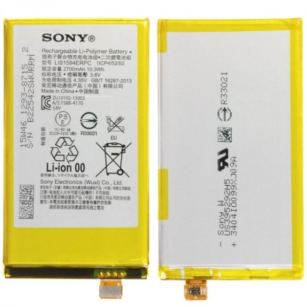 Sony Xperia XA Ultra - Z5 Compact Batarya 2700 mAh LIS1594ERPC…