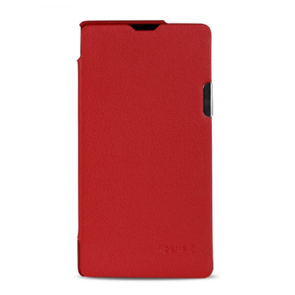 Sony Xperıa Z L36H Mıknatıslı Flip Case Kılıf Kırmızı…