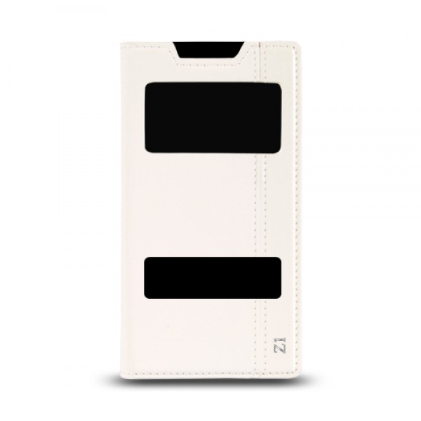 Sony Xperia Z1 Gizli Mıknatıslı Pencereli Magnum Kılıf Beyaz…