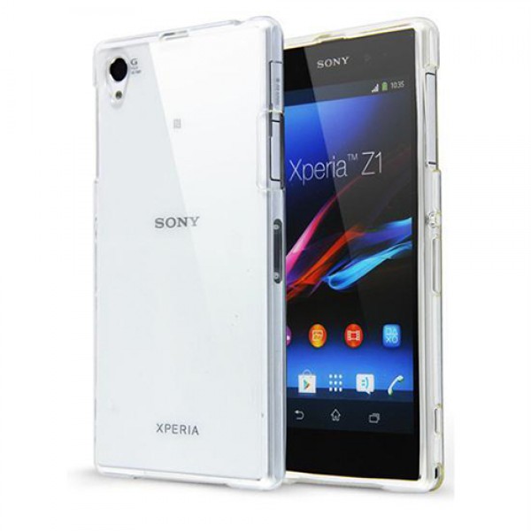 Sony Xperia Z1 Kılıf Soft Silikon Şeffaf Arka Kapak…