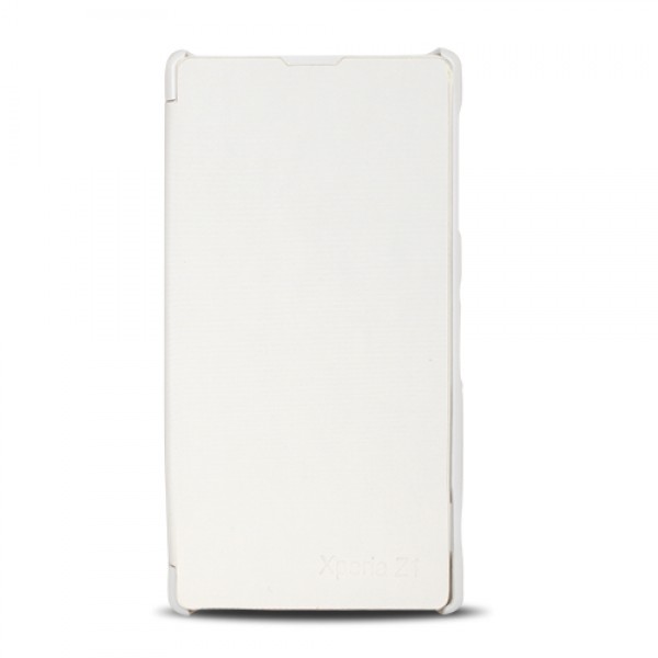 Sony Xperıa Z1 L39H Flip Case Kılıf Beyaz…