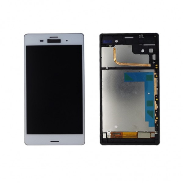 Sony Xperia Z3 Tek Hat D6603 LCD Ekran Dokunmatik Çıtalı Beyaz…