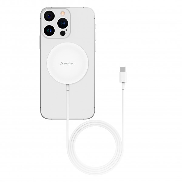 Soultech MS010B Mensa MagSafe 15W Kablosuz Şarj Cihazı…