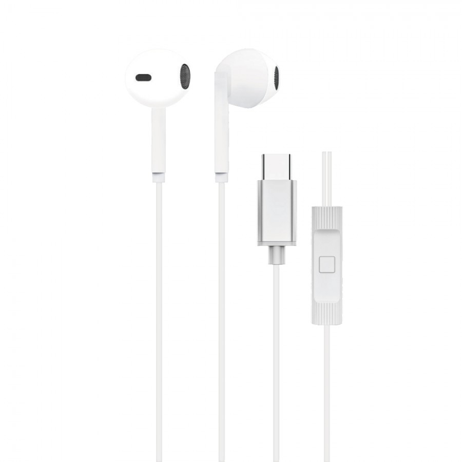 Soundme LS750B Type-C Girişli Kablolu Kulaklık - Beyaz