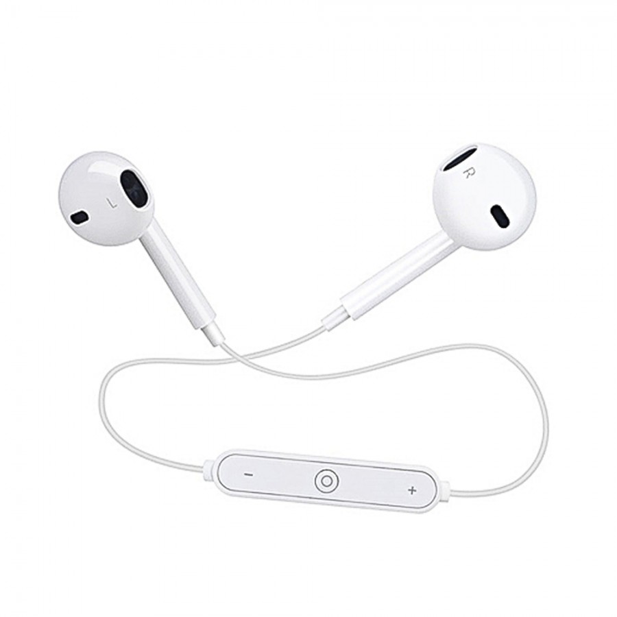 Sport Music Bluetooth Kulakiçi Kulaklık Beyaz
