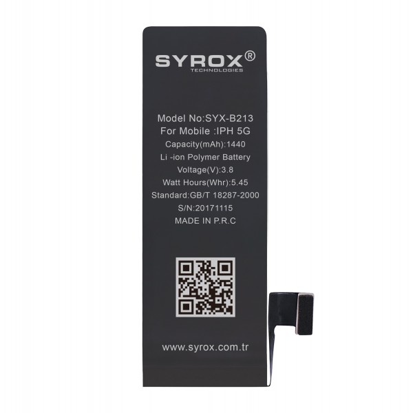 Syrox B213 iPhone 5 Batarya 1440 mAh…