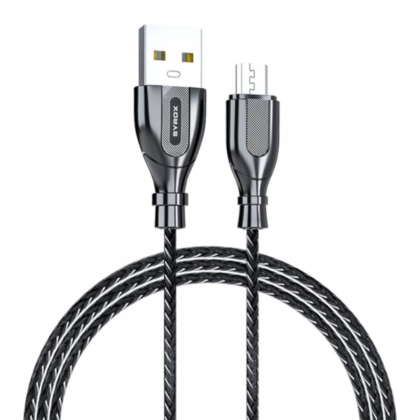 Syrox C121M Ultron Metal Örgü Micro USB Data/Şarj Kablosu 2.0A 1mt …