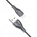 Syrox C121M Ultron Metal Örgü Micro USB Data/Şarj Kablosu 2.0A 1mt Siyah