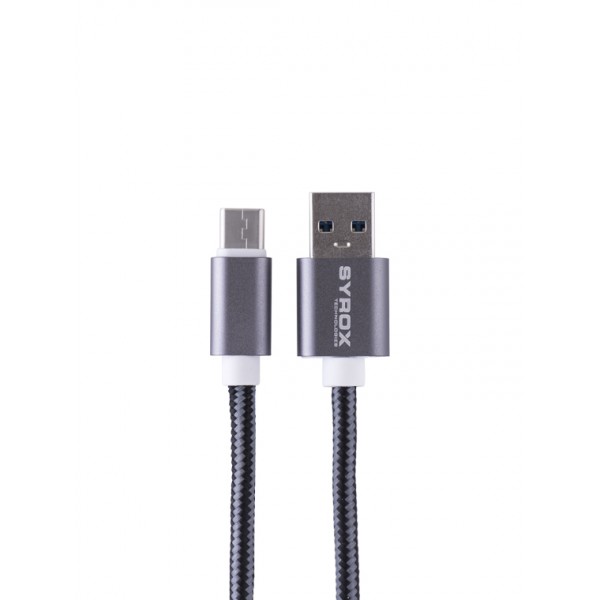 Syrox C16 Type-C Şarj ve Data Kablosu (USB 3.0) 2.0A 1.2mt…