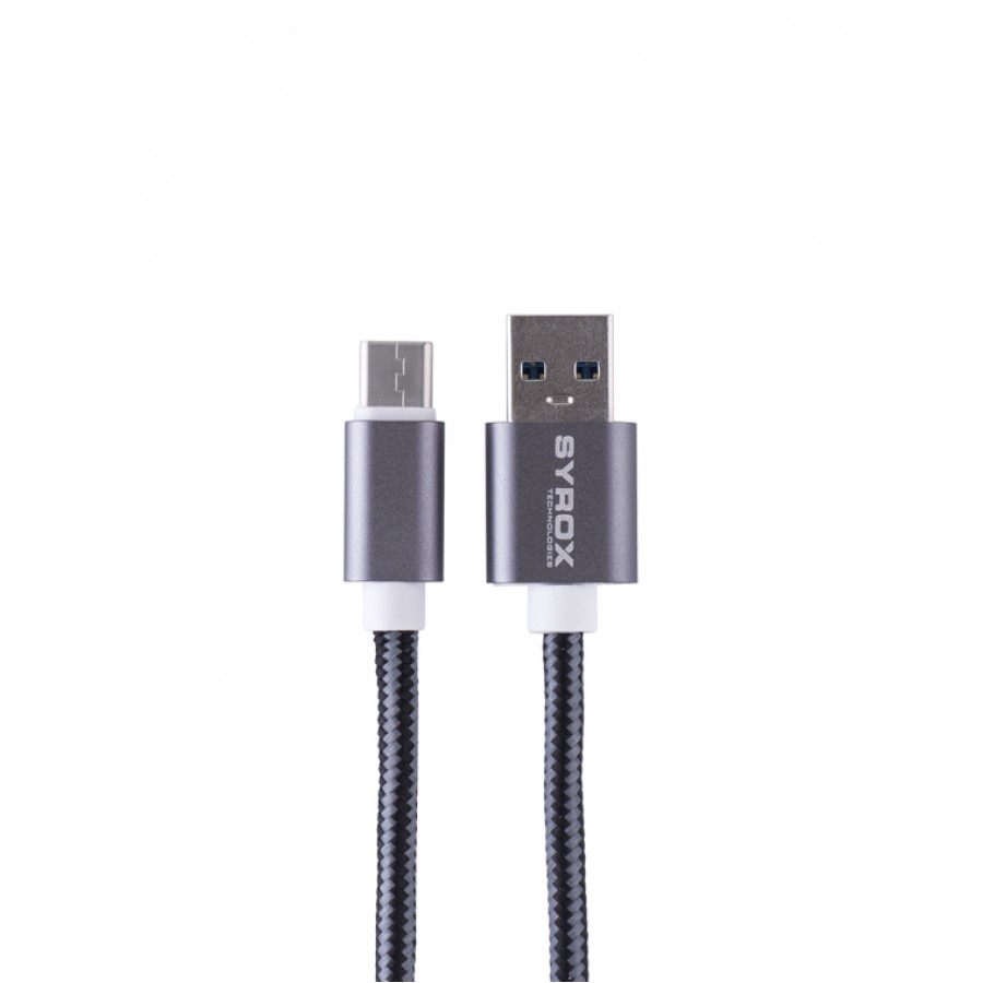 Syrox C16 Type-C Şarj ve Data Kablosu (USB 3.0) 2.0A 1.2mt