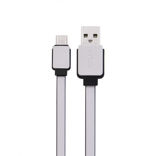 Syrox C64 Type-C USB Şarj ve Data Kablo 2.0A 1.2mt Beyaz…
