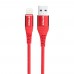 Syrox C88 Lightning USB Metal Data/Şarj Kablosu 2.0A 1mt