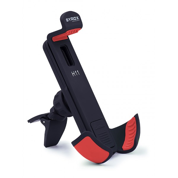 Syrox H11 Araç İçi Telefon Tutucu Universal Siyah-Kırmızı…