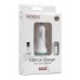 Syrox C39 Araç İçi Şarj Aleti iPh Lightning Sabit Kablo+USB 3.1A Beyaz