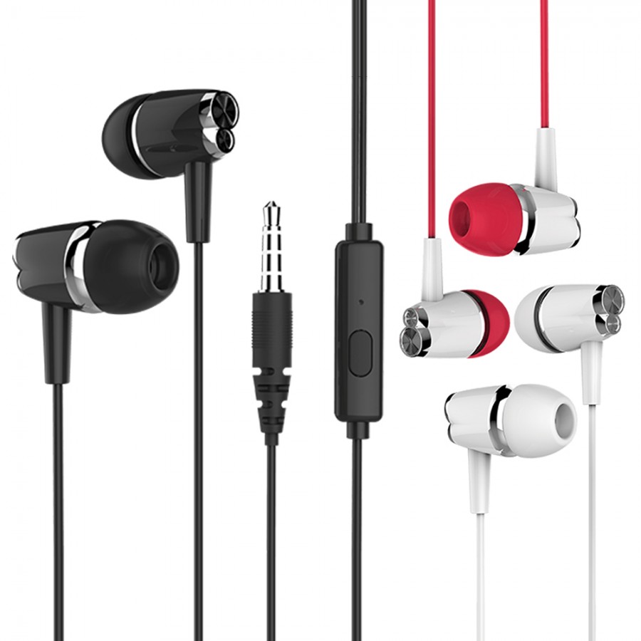 Syrox K17 Stereo Kablolu Kulak İçi Kulaklık 3.5mm