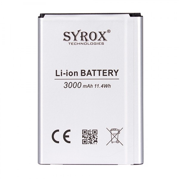 Syrox LG G3 / G3 Stylus Batarya 3000 mAh B170…