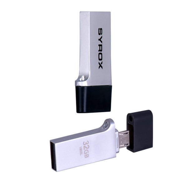 Syrox OTG32 Micro USB + USB Flash Bellek OTG 32GB…
